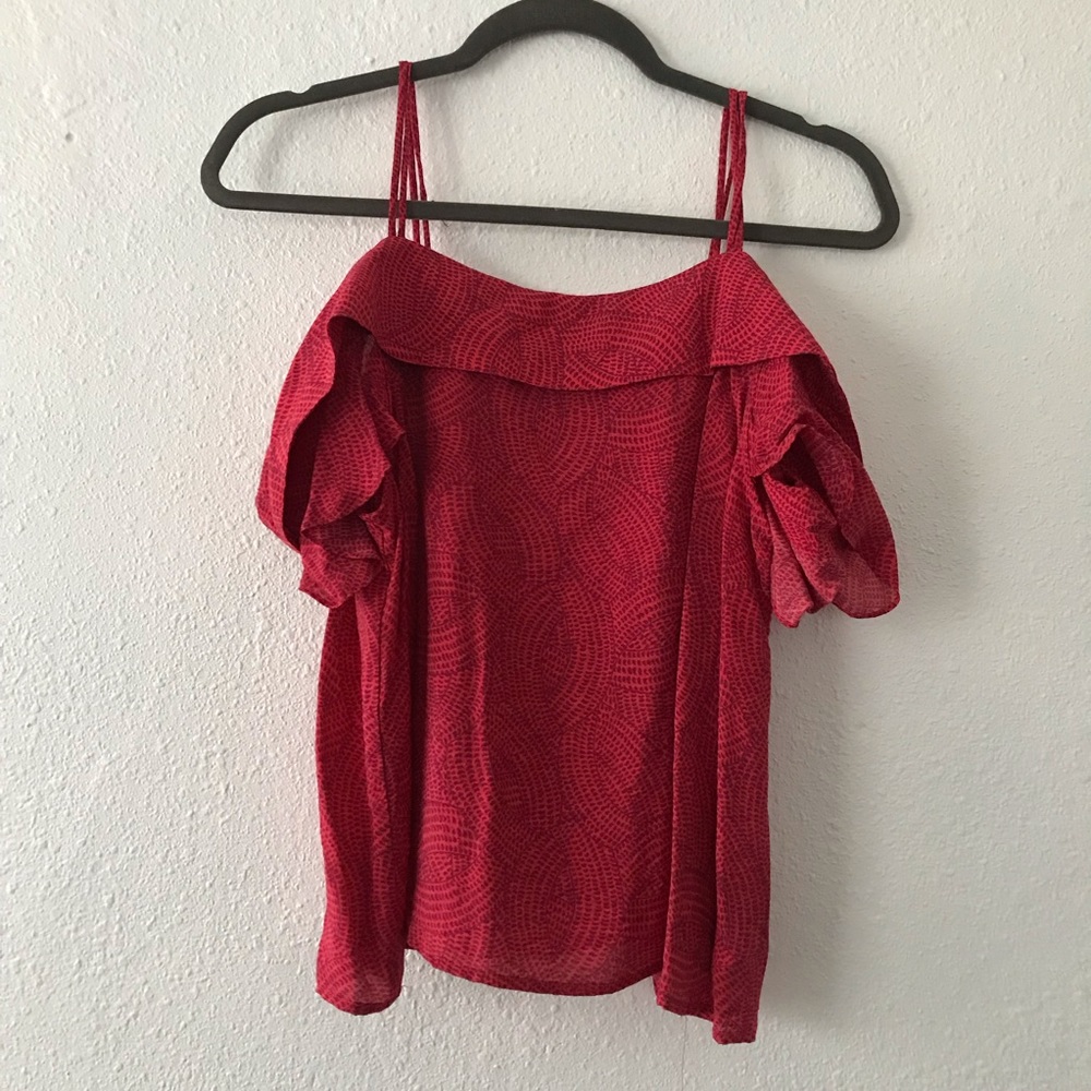 Anthropology (Maeve) off the shoulder blouse